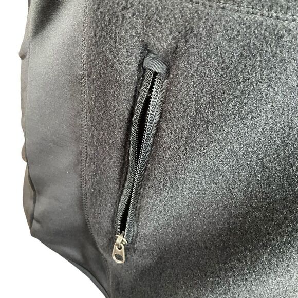 Port Authority Women's Fleece Vest Size XXL Black Zip Front - Picture 5 of 14